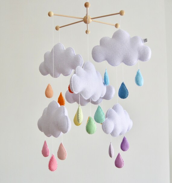 Arc En Ciel Mobile Decor De Pepiniere Arc En Ciel Decor De Etsy Arc En Ciel Mobile Decor De Pepiniere Arc En Ciel Decor De Etsy