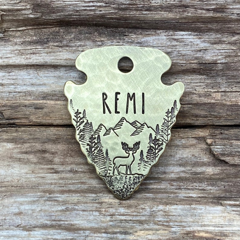 arrowhead dog tag