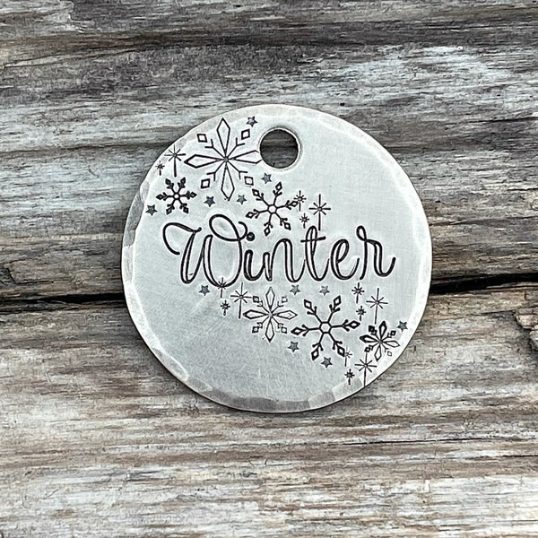 Snowflake Gift Tag Etsy