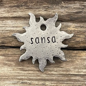 Dog Tag, Sun Tag, Dog Tags for Dogs, Personalized Dog Tag, Pet Id Tag, The Surya, Custom Dog Tag, Dog Tags