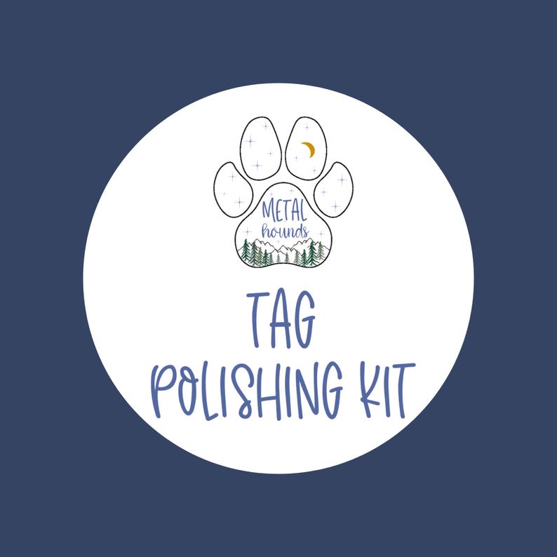 Keep your tag looking fresh with our polishing kit that you can find here! https://www.etsy.com/listing/730246184/?ref=share_ios_native_control