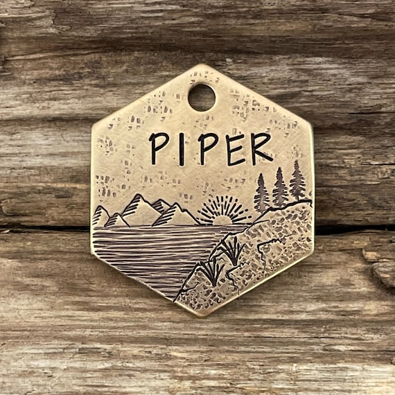 Dog tag top for dogs custom