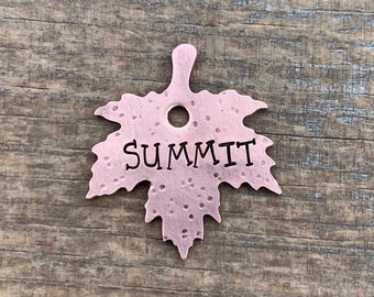 Dog Tag, Maple Leaf, Dog Tags for Dogs, Personalized Dog Tag, Pet Id Tag, Custom Dog Tag, Metal Hounds