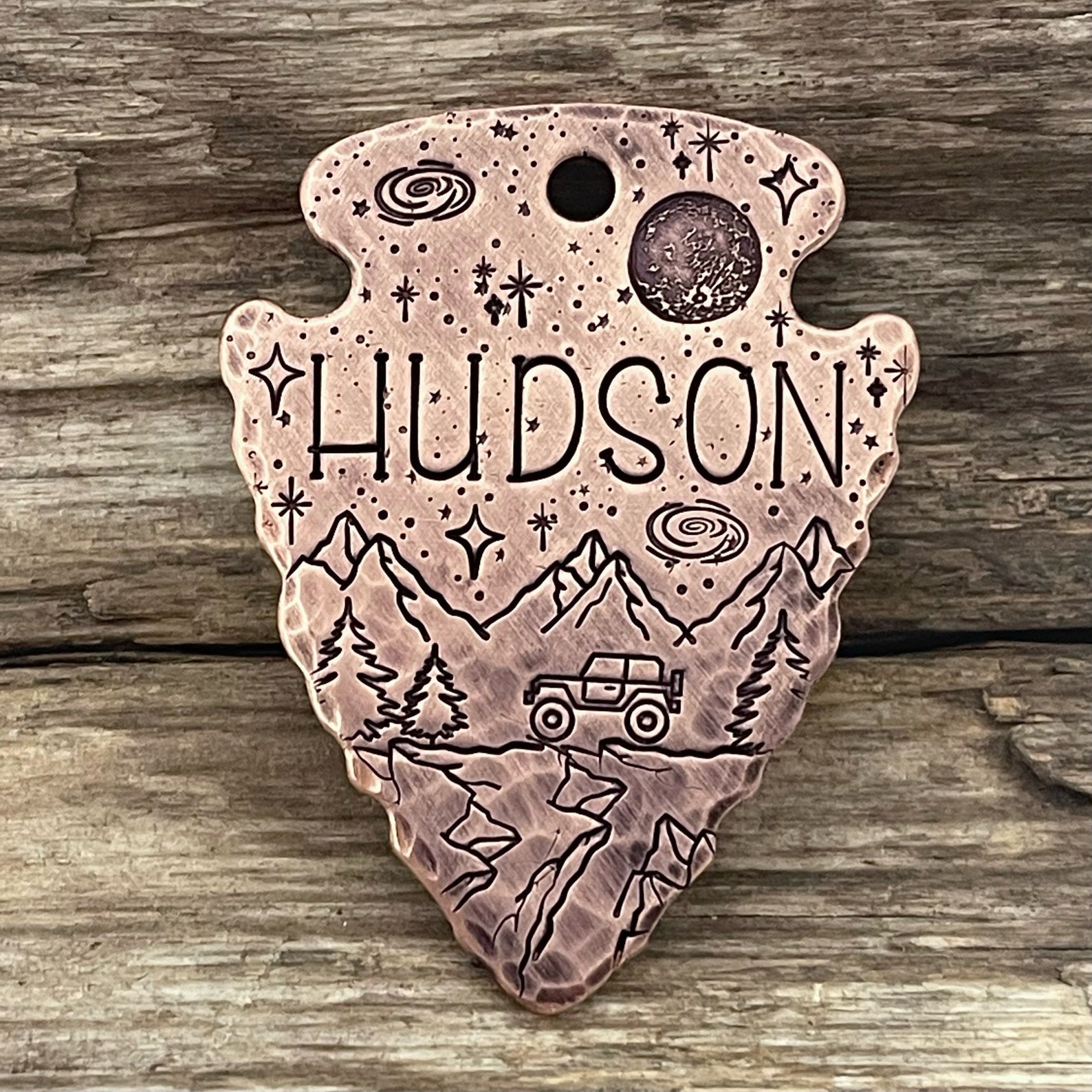 Dog Tag for LARGE Dogs Dog Tags LARGE Arrowhead Etsy