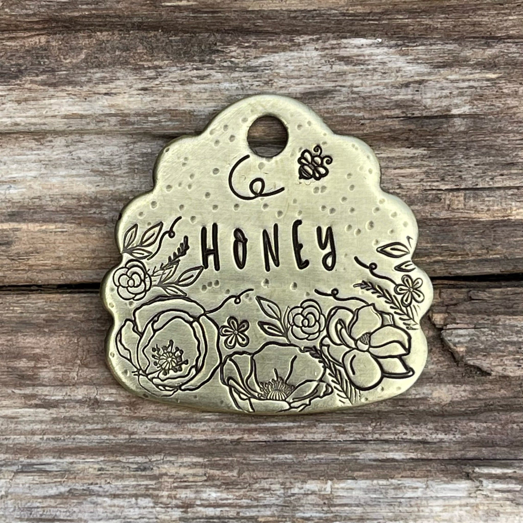 honey pot dog tag