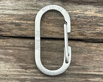 Dog Tag Clip, Nite Ize® MICROLINK® PET TAG Carabiner, NiteIze, Dog Tag Clip, Tag Changer, Tag Clip, Pet Tag Clip, Pet Collar Clip