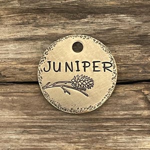 Dog Tag, Dog Tag for Dogs, Pet Tag, Dog Tag for Collar, Dog Tag Personalized, Dog Collar Tag, Puppy ID Tag, Cat ID Tag, The Pine Cone