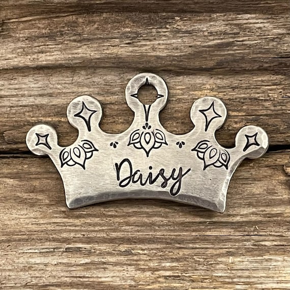 Crown dog tag cheap