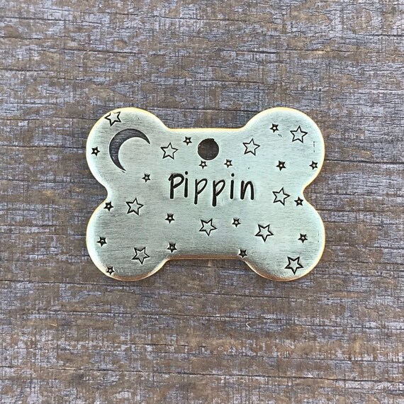 Dog Tag Stars Dog Name Tag Dog Tag Moon Custom Dog Tag Forest Dog Tag Pet Tag Tags for Dogs Dog Tag Personalized Dog Tag