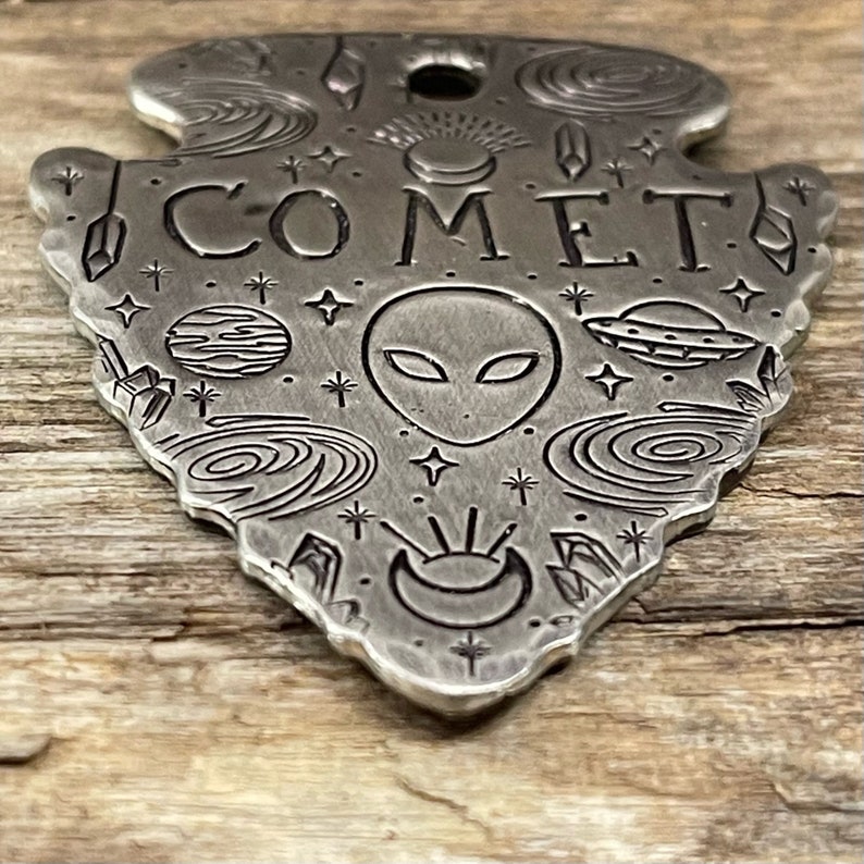 Dog Tag for LARGE Dogs Dog Tags LARGE Arrowhead Stars Etsy