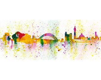 Tyne Colours Canvas