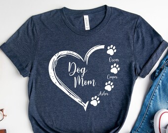 Dog mama t shirt Clearance