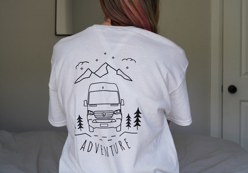 Van Life Tshirt Camper Shirt Van Life Adventure Tee Camper Van Etsy