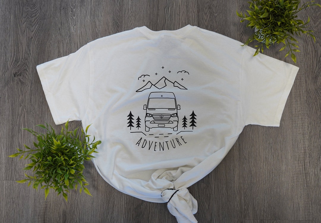 Van Life Tshirt Camper Shirt Van Life Adventure Tee Camper Van Etsy