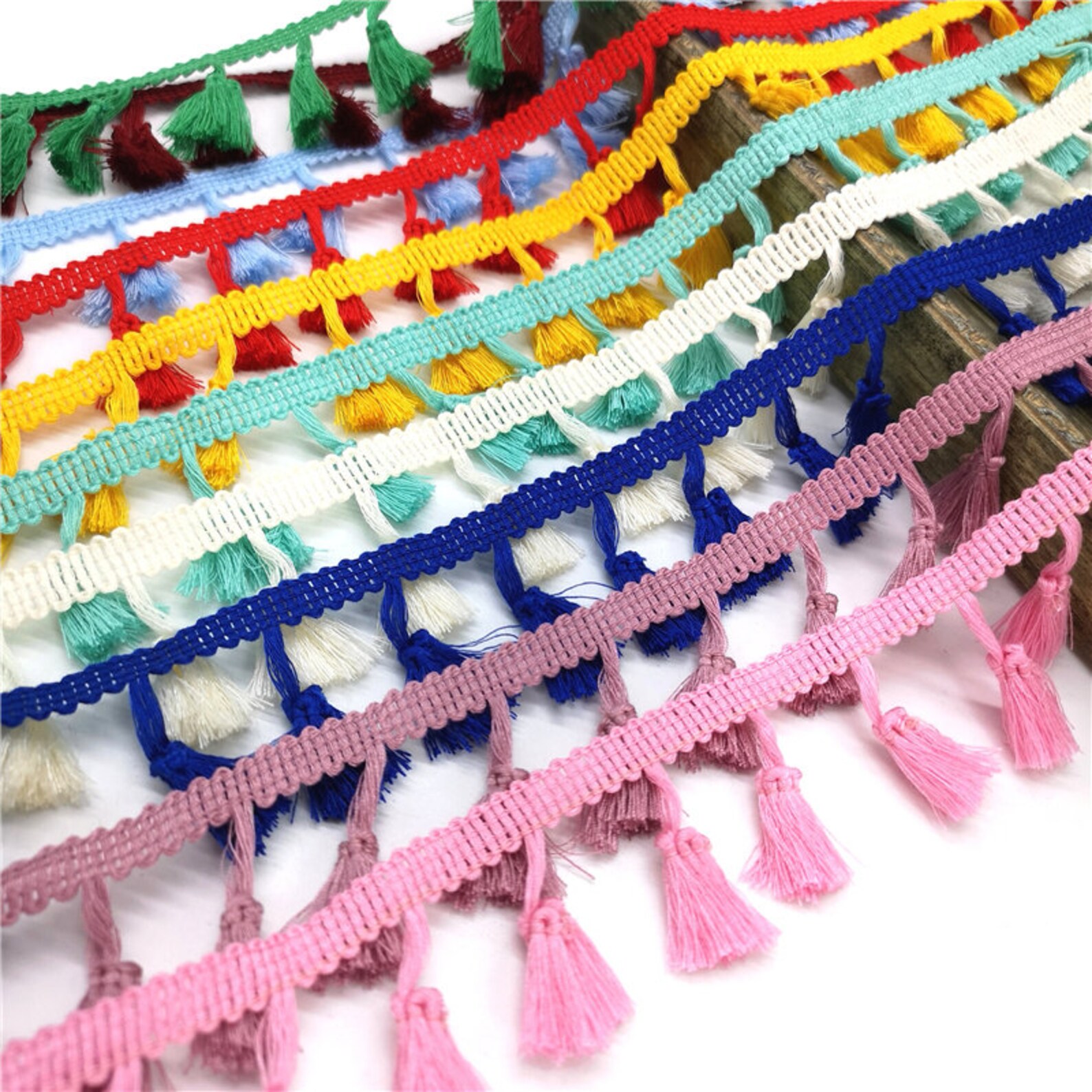 pompom ribbon pompom ribbon