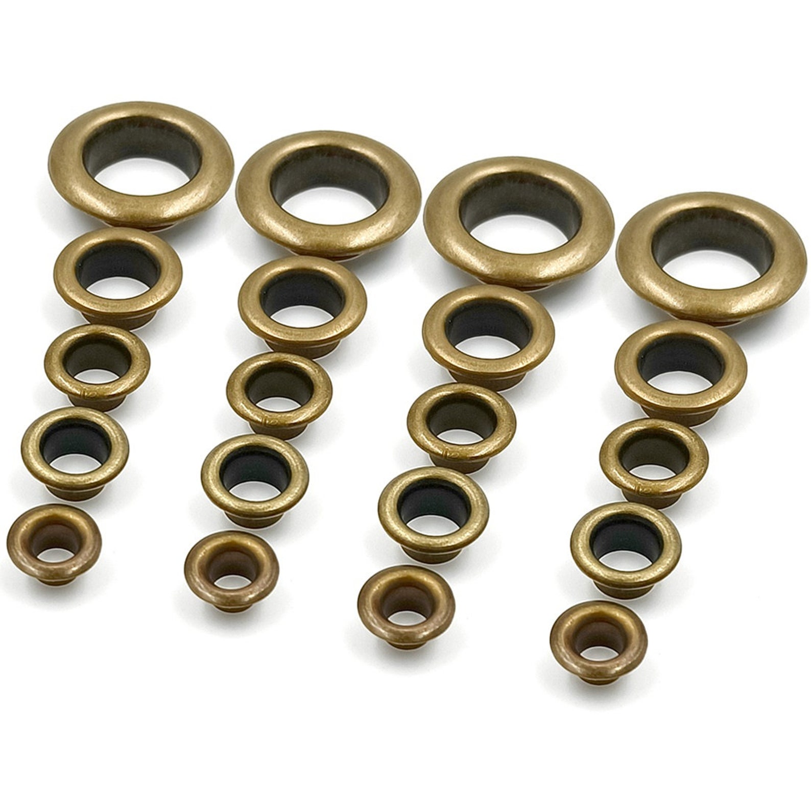 Copper Color Metal Eyelet Grommets With Eyelet Punch Die Tool Etsy
