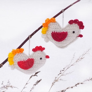 Crochet pattern No Sew  Easter hen, Bird Amigurumi pattern, Easter decor easy crochet patterns, Crochet chicken pdf