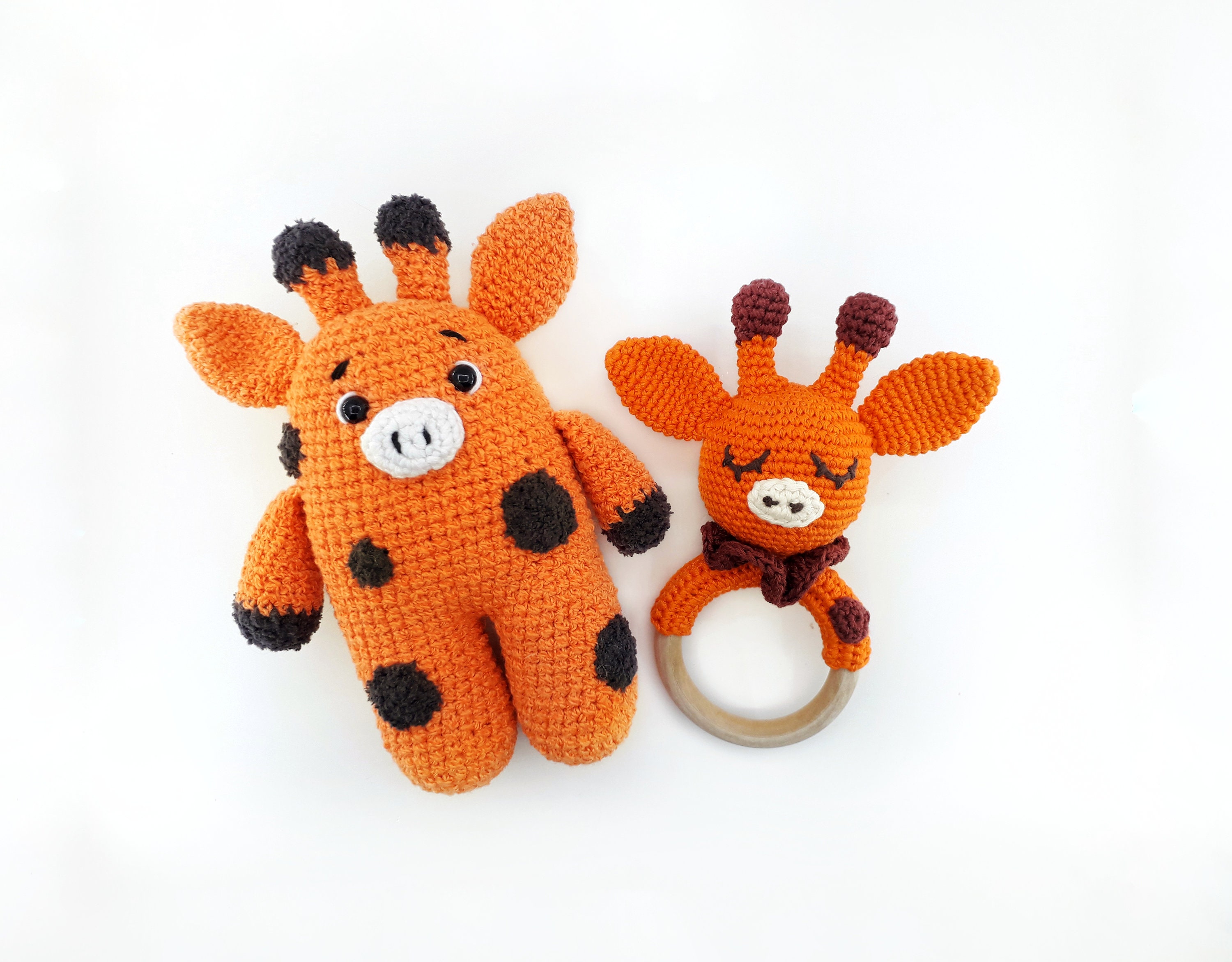 Amigurumi Giraffe Crochet Pattern 3 in 1 Crocheted Giraffe Etsy