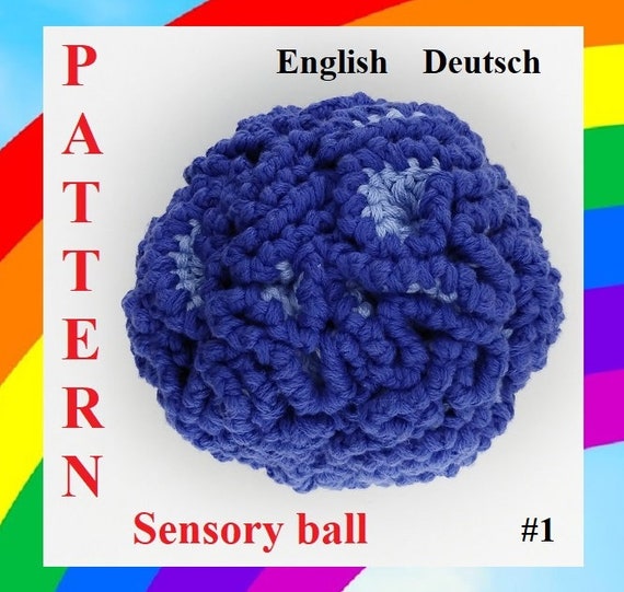 Crochet Pattern Sensory Ball Montessori Baby Toy Crochet Pattern