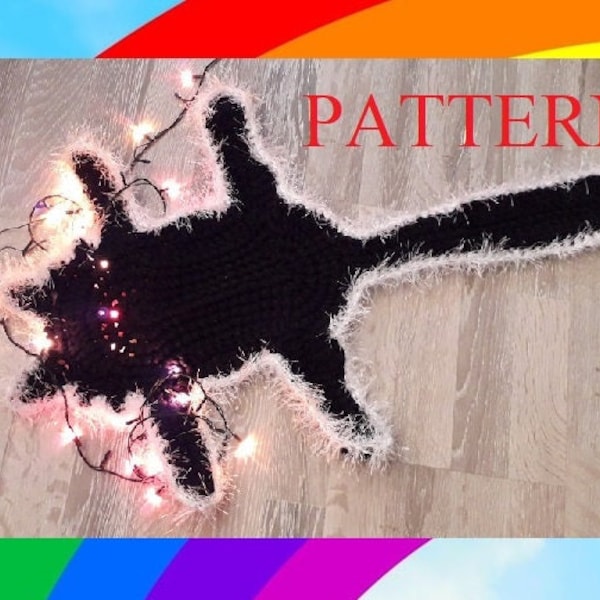 Chat frit au motif au crochet, chat frit des vacances de Noël de National Lampoon