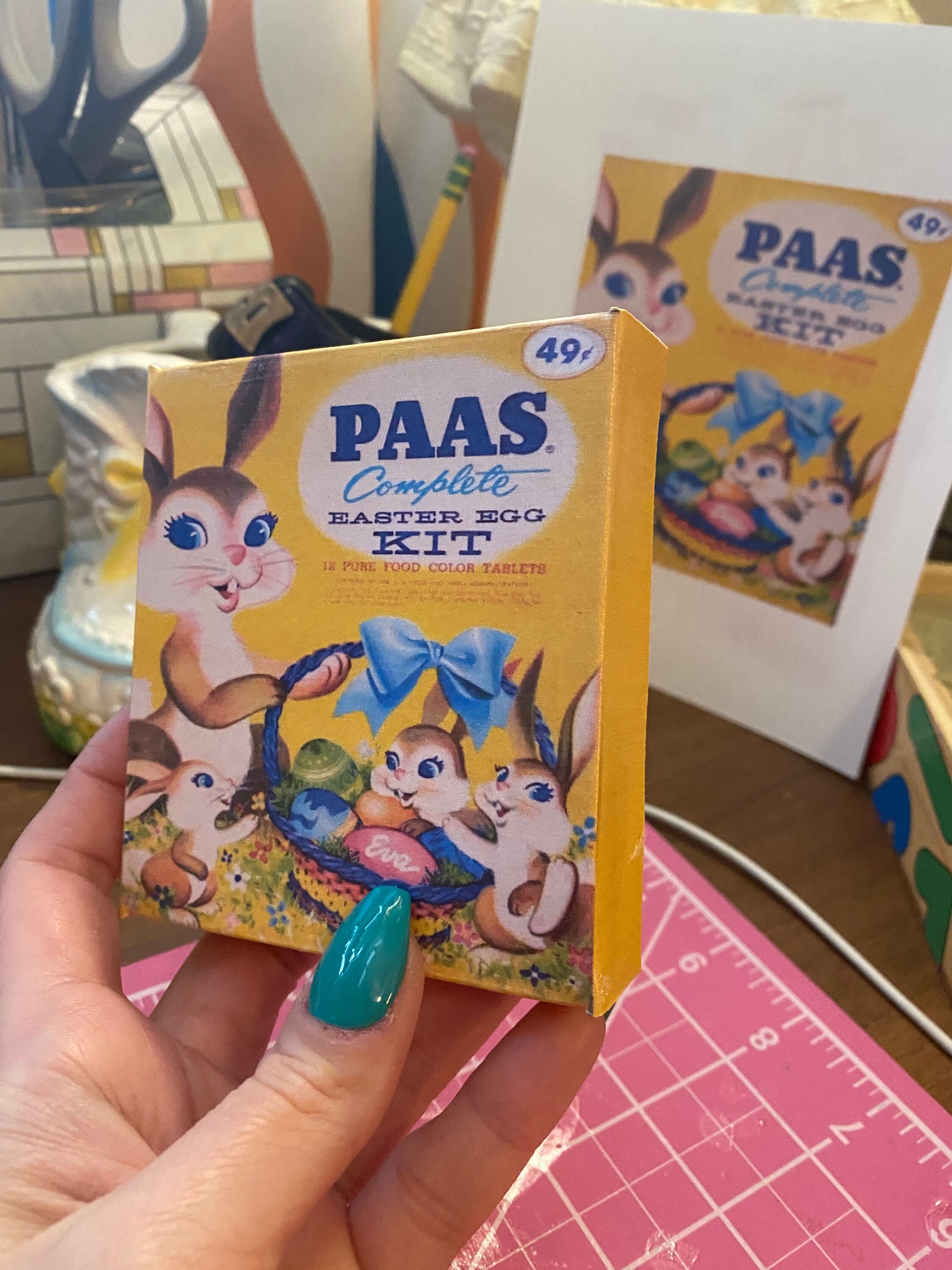 Vintage Easter PAAS Boxes digital Download Etsy