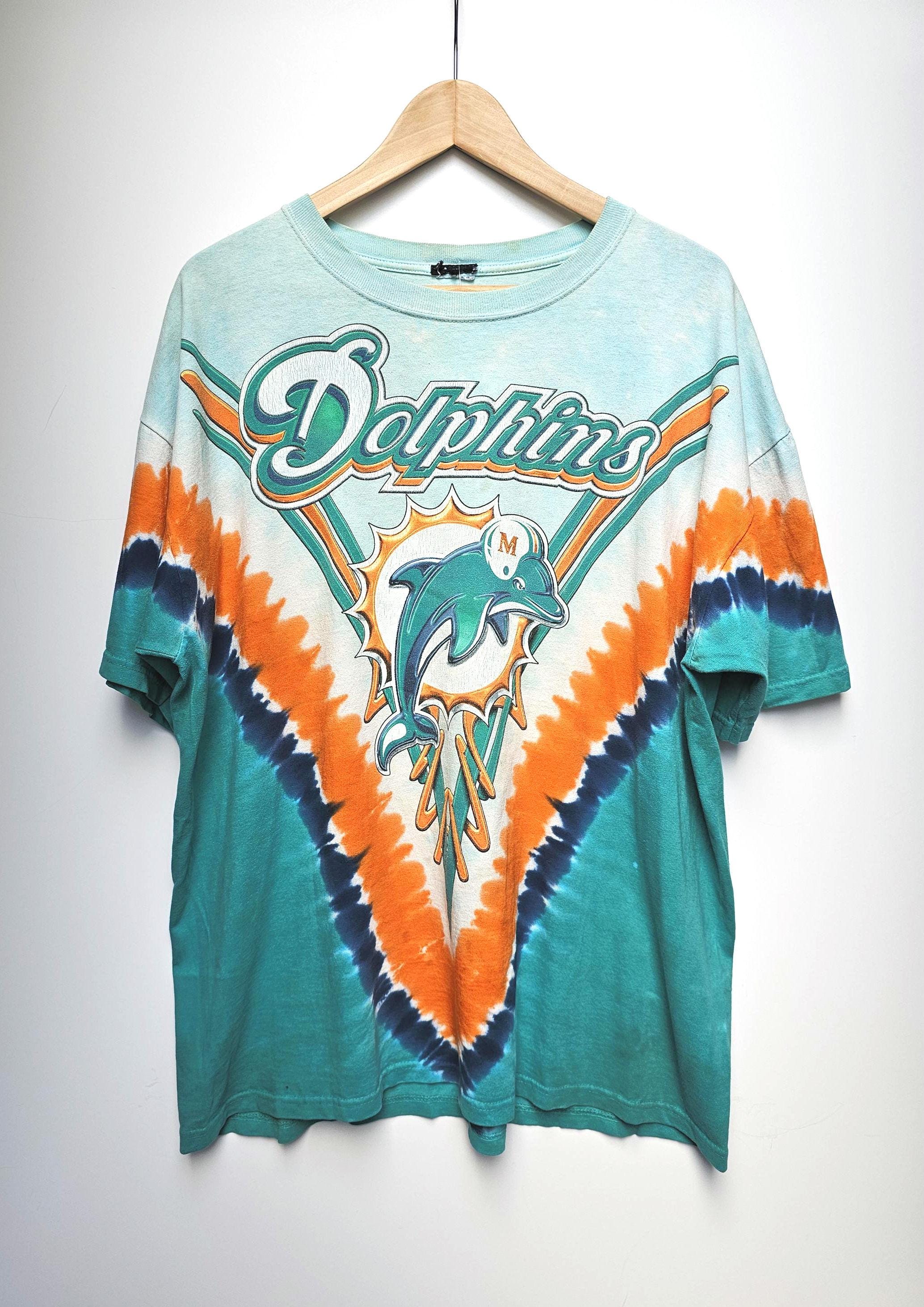 dolphins tie dye shirt