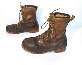 Vintage SEARS by HERMAN SURVIVORS Leather Boots Men
