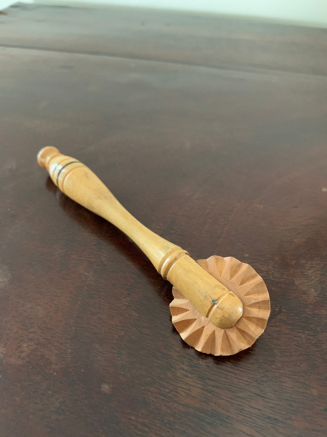 Antique Treenware Wooden Pie Crimper Pastry Crimper Antique Etsy