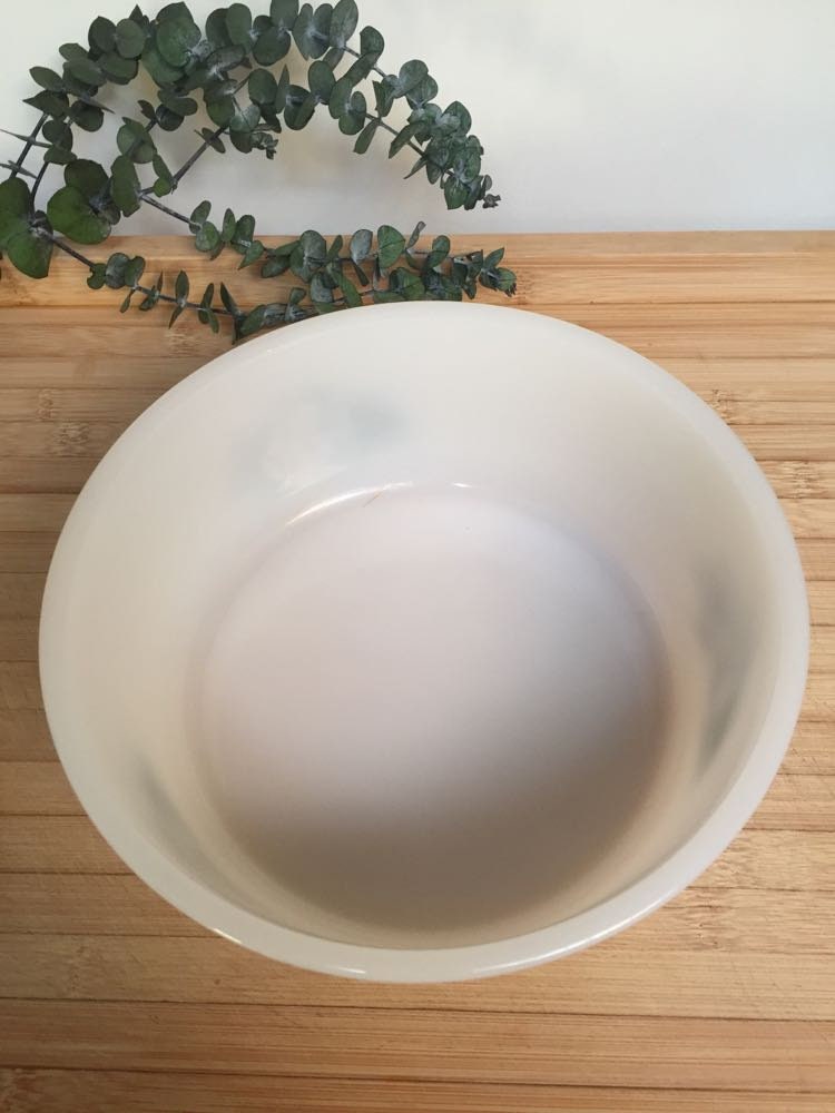 Moule à Soufflé Vintage Arcopal Narcisses - Verre - Années 70