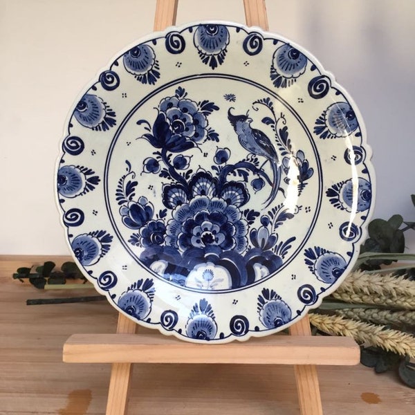 Assiette DELFT BLAUW 1242/Assiette de collection/Assiette numérotée signée