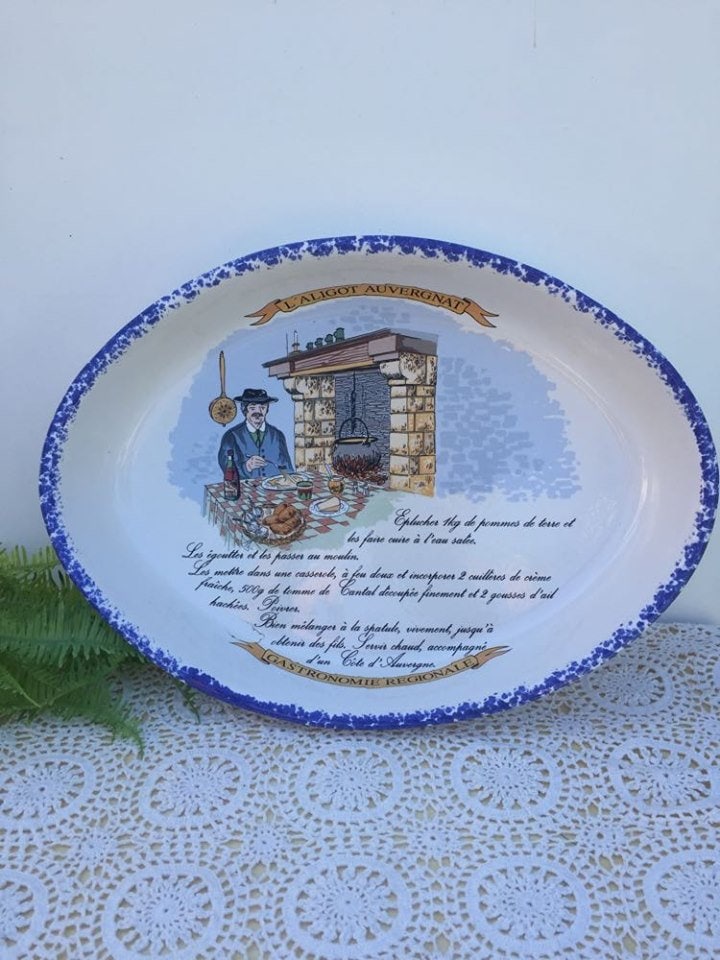 Plat rectangulaire blanc en porcelaine GN 1/1 - - Restauration collective : Equipement