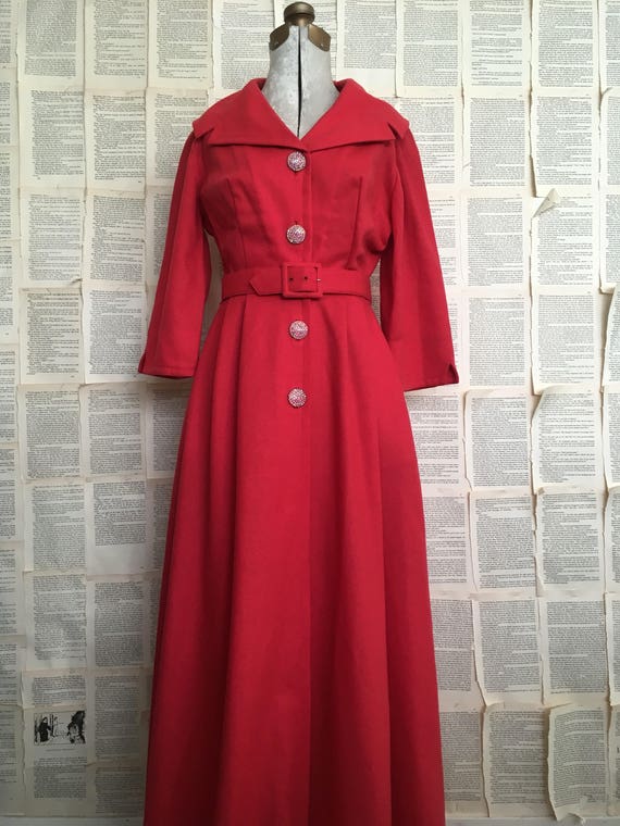 Vinatge I.Magnin & Co. Hostess Dress