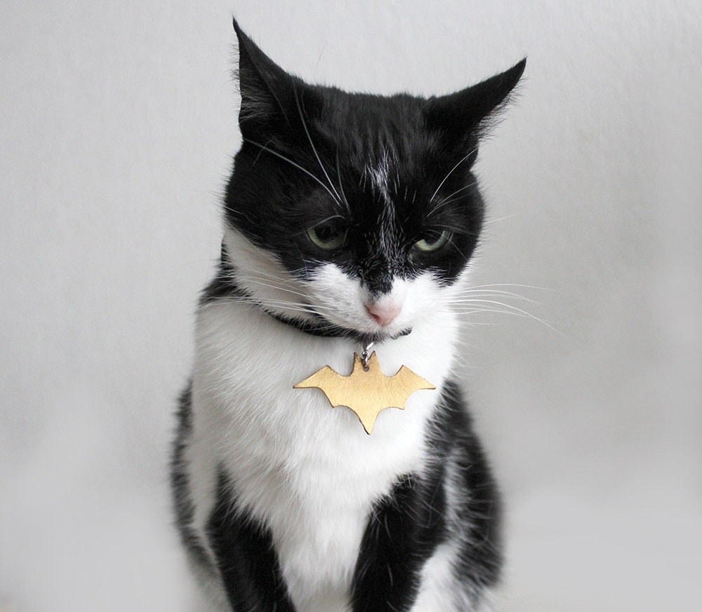 Batman Cats Collar, Supreme Cat Collar, Yes Cats Collar, Lv Cat Collar