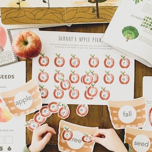Johnny Appleseed Printables | Apple Activities | Homeschool Printables | Homeschool Resources | Apple Tree | Fall Unit Study