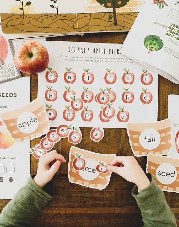 Johnny Appleseed Printables  Apple Activities  Homeschool