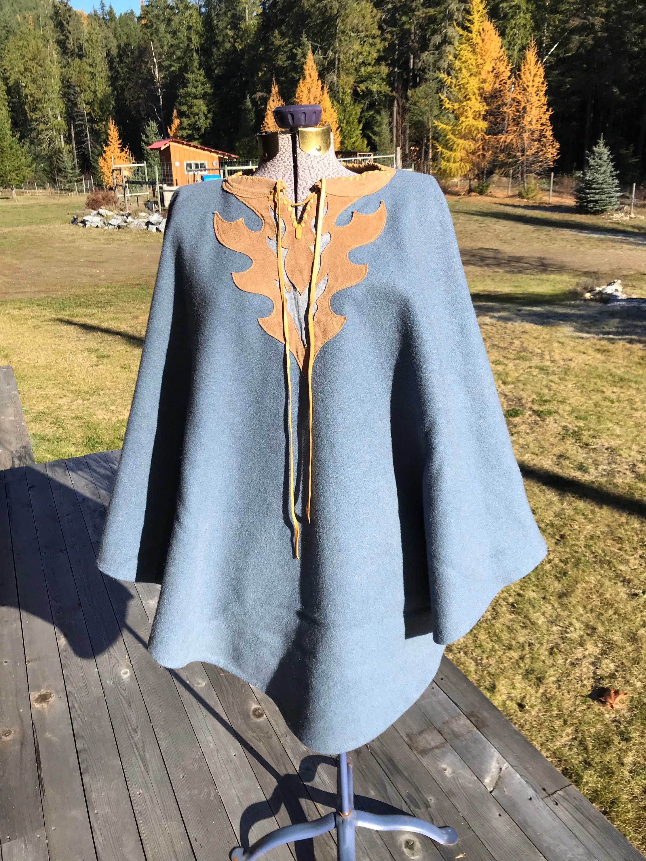 Retro Leather Poncho - Etsy Retro Leather Poncho - Etsy