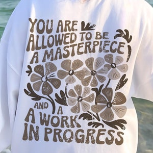 Png inspirador, Png motivacional, Png edificante, Png encorajamento, Png encorajamento Boho, Gráficos de sublimação, Png flores Boho, Png artístico