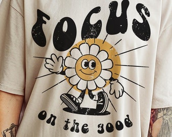 Retro Quote Png, Retro Inspired Png, Positive Retro Png, Boho Quotes Png, Motivation Retro Png, Boho Happy Face Png, Retro Daisy Png