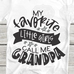 Día del padre SVG, abuelo SVG, abuelo SVG, regalo del abuelo, mi gente favorita me llama SVG, niñas SVG, diseño de taza SVG, abuelos