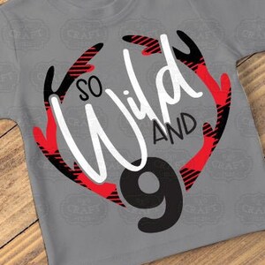 Fichiers d'anniversaire, svg anniversaire enfants, neuvième anniversaire, neuf ans svg, neuf anniversaire svg, sauvage et neuf svg, 9 anniversaire dxf, fichier png