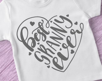 Archivos SVG para Cricut, bebé SVG, SVG, Mejor abuela del mundo SVG, archivos SVG de abuela, abuelo SVG, Grammy SVG, Abuela SVG, Archivos de corte de abuela, DXF