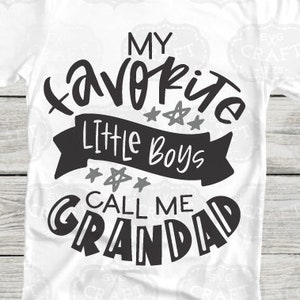 Día del padre SVG, camisa del día del padre SVG, regalo de abuelo, mi gente favorita me llama SVG, abuelo SVG, diseño de taza, regalo de abuelo SVG, niños