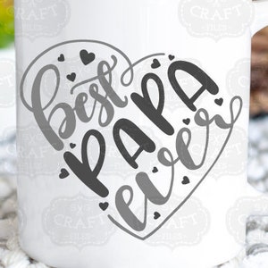 pai svg, melhor papai de todos os tempos svg, dia dos pais svg, papai svg, downloads de sublimação, melhor papai svg, png, papai svg, design de caneca svg, vovô svg