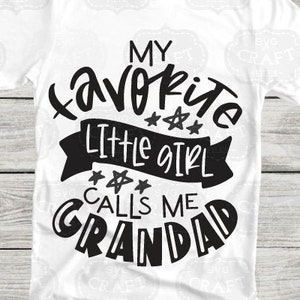 Día del padre SVG, camisa del día del padre SVG, regalo de abuelo, mi gente favorita me llama SVG, abuelo SVG, diseño de taza, regalo de abuelo SVG, niña