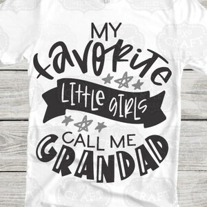 Día del padre SVG, abuelo SVG, camisa del día del padre SVG, regalo de abuelo, mi gente favorita me llama SVG, diseño de taza, regalo de abuelo SVG, niñas