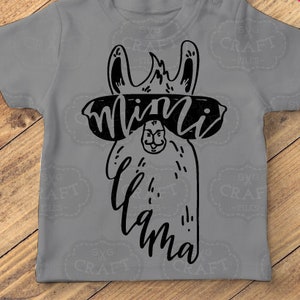 Babyshirt svg, mini lama svg, baby lama svg, schattige lama svg, svg voor baby's, schattige svg-bestanden voor shirts, lama svg-bestanden voor cricut, png