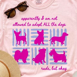 Dog themed shirt graphic