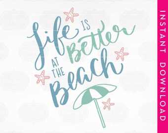 Svg Summer Cutting File Kwd091f Etsy
