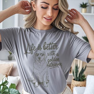 Golden Retriever PNG | Dog Lover Sublimation Design | Cute Pet Quote for T Shirts | Digital Download for Dog Moms | Dog Mom Sublimation PNG