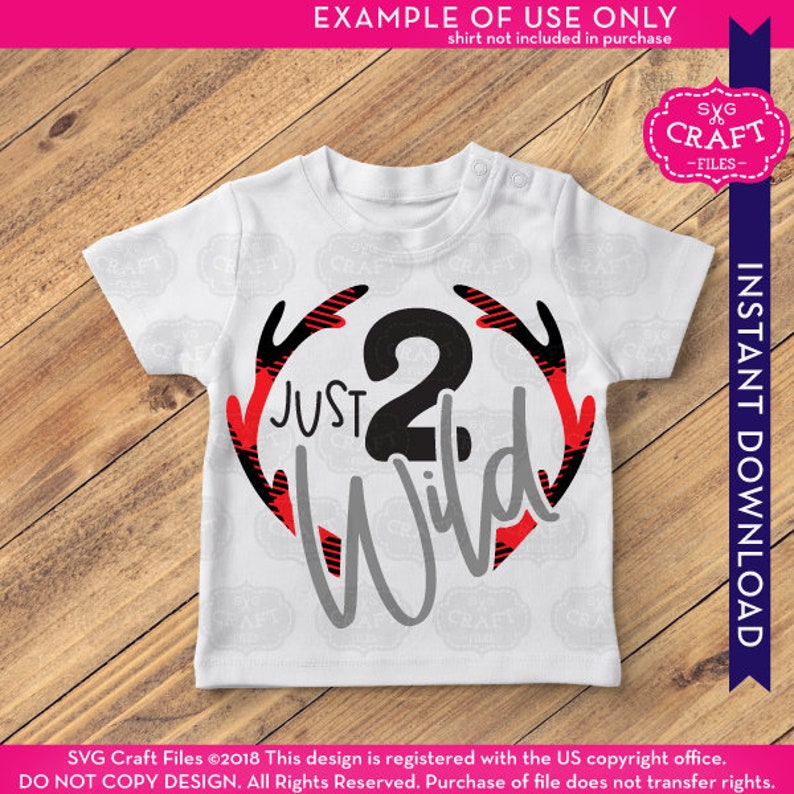 Download 2nd birthday svg boy 2 wild svg buffalo plaid svg wild svg ...